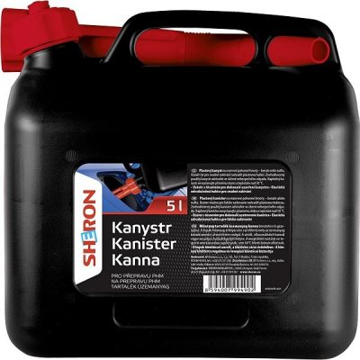 SHERON Kanystr na PHM 5 l černý – Zboží Dáma