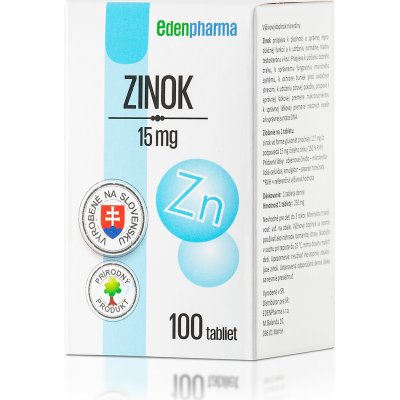 EDENPharma ZINEK 15 mg 100 tablet – Hledejceny.cz