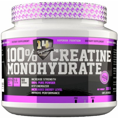 Superior 14 100% Creatine Monohydrate 300 g – Zboží Mobilmania