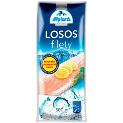 Mylord Filety z divokého lososa s kůží, mražené 500g – Zboží Dáma