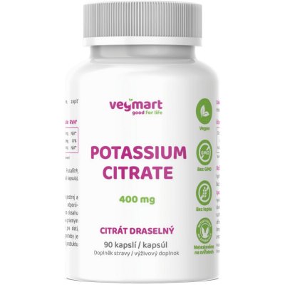 Vegmart Draslík 400 mg 90 kapslí – Hledejceny.cz