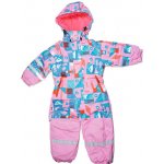Echt Dívčí zimní kombinéza růžová HA08 – Zboží Dáma