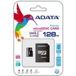 ADATA SDXC 128 GB UHS-I AUSDX128GUICL10A1-RA1 – Zboží Živě