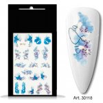 BIO nails vodolepka 30118 modrá se třpytkami – Hledejceny.cz