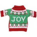 Home XMAS Styling Collection Vánoční oblek na láhev JOY 26 cm – Hledejceny.cz