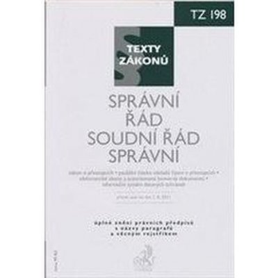 Správní řád, Soudní řád správní, právní stav ke dni 1. 8. 2011 – Zbozi.Blesk.cz