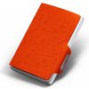Pouzdro na doklady a karty Mondraghi Oranžová kožená peněženka Saffiano
