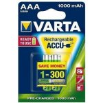 Varta Power AAA 1000 mAh 2ks 5703301402 – Zboží Živě