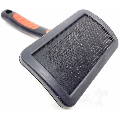 Bubu pets Kartáč vyčesávací se zahnutými drátky L 11,5 cm x 9 x 19 cm – Sleviste.cz