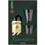 Jameson whisky 40% 0,7 l (dárkové balení 2 sklenice) – Hledejceny.cz