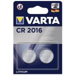 Varta CR 2016 2ks 6016101402 – Zboží Mobilmania