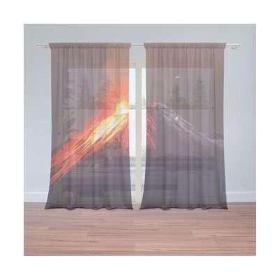 Sablio Záclony Sopka: 2ks 150x250cm – Hledejceny.cz