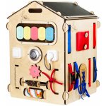 BusyKids Activity board domeček natura – Zbozi.Blesk.cz