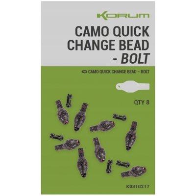 Korum Spojka Camo Quickchange Beads Velikost L 8 ks – HobbyKompas.cz