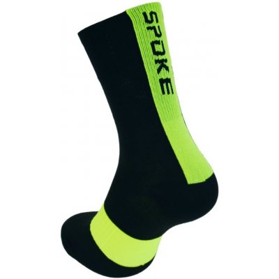 Spoke Race Socks black/fluo
