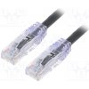 síťový kabel Panduit UTPSP5MBLY Patch, TX6™ PLUS,U/UTP, 6, lanko, Cu, LSZH, 5m, černý