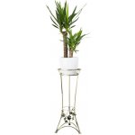 HowHomely Stojan na květiny 72x28 cm zlatá DD0570 – Zboží Dáma