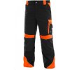 Pracovní oděv Canis CXS Kalhoty do pasu Sirius Brighton černo-oranžová b1/20 CN-1020-001-803