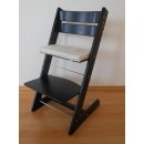Dětský stoleček s židličkou Jitro Klasik rostoucí židle černá