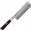 Kuchyňský nůž Mcusta Zanmai SUPREME HAMMERED Nůž na zeleninu Nakiri 16,5cm