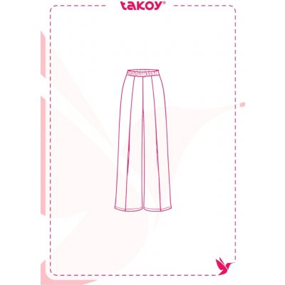 Takoy Elektronický PDF střih dámské letní kalhoty na gumu Harmony-40-46 – Hledejceny.cz
