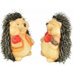 Ježci s jablíčkem a oříškem keramický 2 ks set, 13 cm – Hledejceny.cz