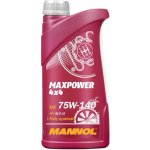 MANNOL MAXPOWER 4X4 75W140 API GL5- olej převodový syntetický 1L (75W-140) – Zbozi.Blesk.cz