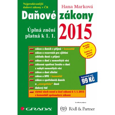 Daňové zákony 2015 – Zboží Mobilmania