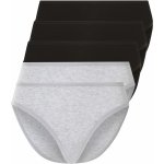 esmara Dámské kalhotky, 5 kusů černá šedá – Zboží Dáma