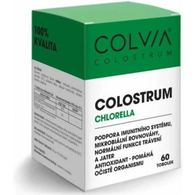 Colvia Colostrum + Chlorella 60 kapslí – Hledejceny.cz