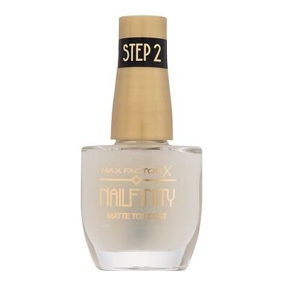 Max Factor Nailfinity Matte Top Coat matný vrchní lak odstín 101 Velvet Curtain 12 ml – Zboží Dáma