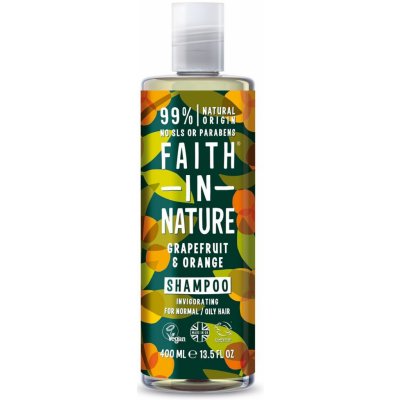 Faith in Nature přírodní šampon Bio Grapefruit a Pomeranč 400 ml – Zbozi.Blesk.cz