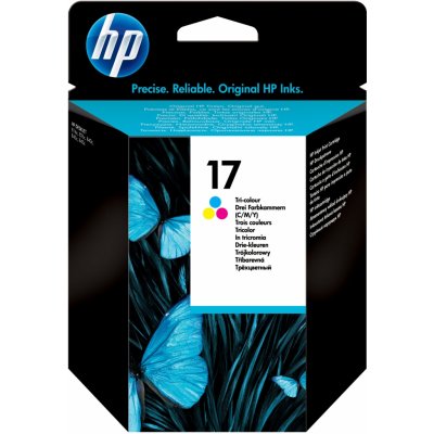 HP 17 originální inkoustová kazeta tříbarevná C6625A – Hledejceny.cz