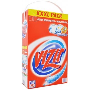 Vizir XXXL pack prací prášek pro praní bílého i barevného prádla 6,5 kg 100 PD