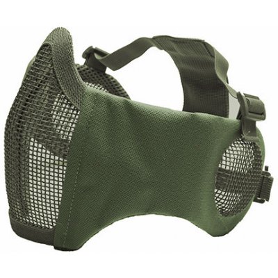 Strike Systems ochranná maska MESH V2+ s chrániči uší Zelená – Zboží Dáma