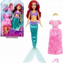 Panenka Disney Princess Malá mořská víla Ariel s princeznovskými šaty