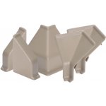 Kaindl Sada rohů a koncovek pro lišty k pracovní desce Cappuccino 0130 – Sleviste.cz