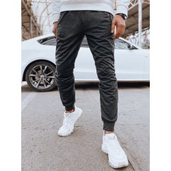 Basic Šedé pánské jogger tepláky ux4123