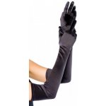 Leg Avenue Dlouhé saténové rukavice – Zboží Dáma