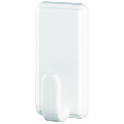 tesa® Powerstrips velké obdélníkové háčky Barva: bílá, Rozměr: 58,3mm × 22,3mm × 28,0mm / 2 háčky + 4 velké proužky