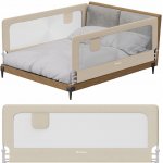 Tulano Ochranná zábrana k posteli béžová 200 x 83 cm – Sleviste.cz