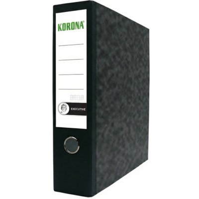KORONA Executive - pořadač pákový A4 8 cm černý hřbet – Zboží Živě
