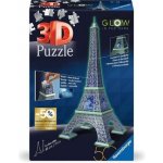 RAVENSBURGER 3D puzzle Eiffelova věž Svítící 224 ks – Zboží Dáma