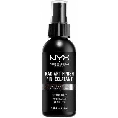 NYX Professional Make-up Radiant Finish Setting Spray rozjasňující fixační sprej 50 ml