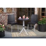 Keter Bistro Set Chelsea Graphite 223562 – Hledejceny.cz