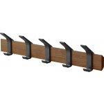 YAMAZAKI Rin 50 x 10 x 7 cm hnědý/černý – Zboží Mobilmania