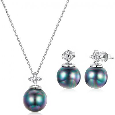 P&J Jewellery stříbrná sada šperků fascinující perly SSS15