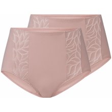 esmara Dámské krajkové kalhotky 2 kusy světle růžová