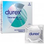 Durex Invisible Slim 3 ks – Zboží Mobilmania