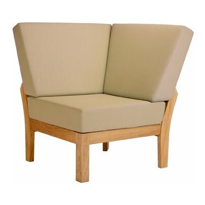 Barlow Tyrie Rohový díl Haven, 90x90x92 cm, rám teak, venkovní látka Sunbrella Standard – Hledejceny.cz